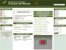 Tablet Screenshot of encinardelalberche.org